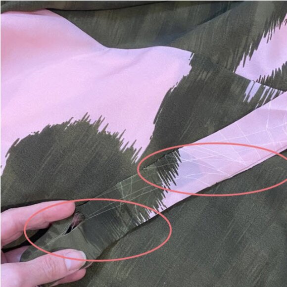 Anthropologie Hutch Leah Wrap Maxi Dress Pink Size medium - Picture 16 of 16